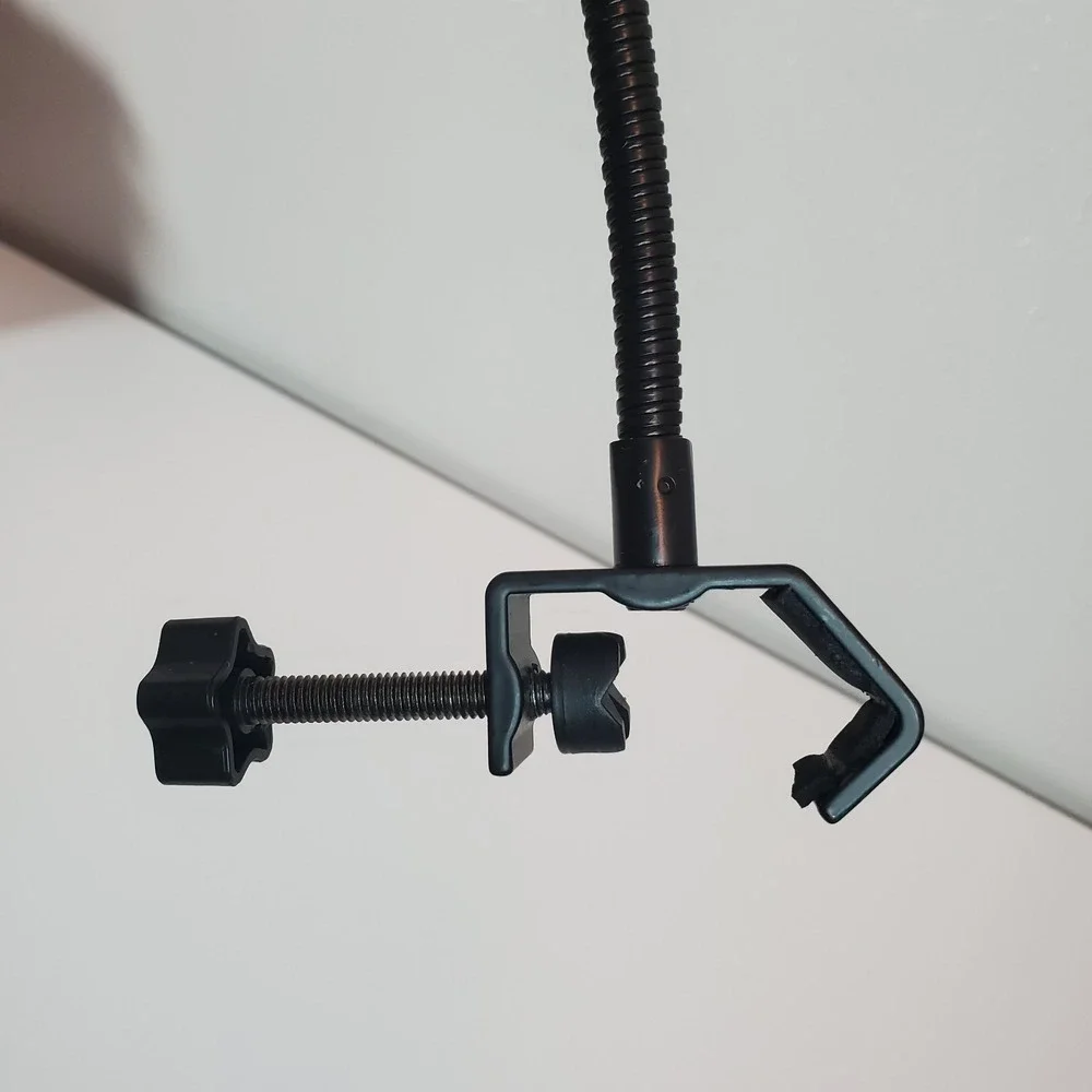 Maono Microphone Pop Filter‎ w/ Adjustable Gooseneck Desk Clamp Black